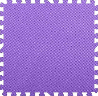 FlooringInc's 1/2" Soft Non-Toxic Baby Play Mat, Toddler Playmat, Colorful Puzzle PlayMat, Floor Mats for Kids & Babies, EVA Foam Interlocking Tiles for Nursery & Playroom | Purple, 12 Tiles, 48 Sq/Ft