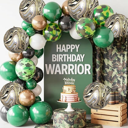 6 Pcs Black Gold and White Balloons, Saxuxu Black and Gold Balloons, 22 Inch Big Round Foil Balloon for Graduations Birthday Party Baby Shower Wedding Decorations