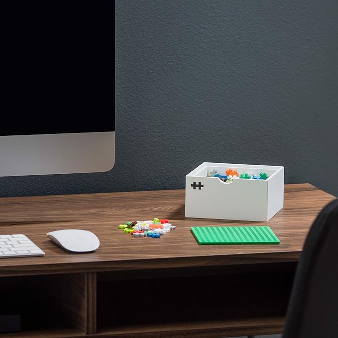 PLUS PLUS - BOKS Windmill - 220 Pieces - Construction Building Office Desk Fidget Toy, Interlocking Mini Puzzle Blocks