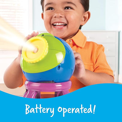 Learning Resources Shining Stars Projector - 5 Piece Set, Ages 3+ Solar System Toys, Space Projector, Planets, Nature Exploration for Kids