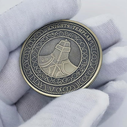 Knight Templar Challenge Coin Religious Coin Collection Commemorative Gift