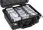 Case Club 27-45 Graded Coin Slab Storage and Travel Holder - Fits PCGS, NGC, Slotted Foam Separation, Hard Shell Plastic Case