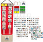 Visual Schedule for Kids – 133 Durable Plastic Picture Cards with Soft Loop Coins | Daily Routine & Chore Reward Chart for Home, School, Autism, ADHD & Special Needs Behavior Support