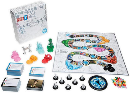 PlayMonster The Magical World of Disney Trivia Games – Board Games for Family Night, Family Games, Multi-Player Board Game, Family Board Game, Travel Games, Disney Game, Ages 6+