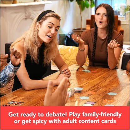 Spin Master Games, The Inner Circle, Find Common Ground with Hilarious Prompts, Party Games for Friendsgiving, Happy Hour, Bachelorette Party, Adults, 3-10 Players, for Ages 18 & Up