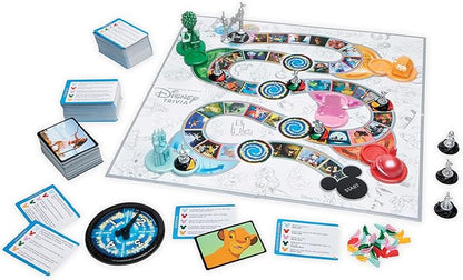 PlayMonster The Magical World of Disney Trivia Games – Board Games for Family Night, Family Games, Multi-Player Board Game, Family Board Game, Travel Games, Disney Game, Ages 6+