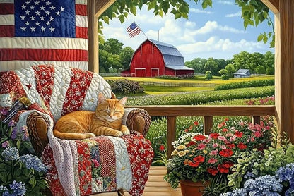 Adult Jigsaw 1000 Piece Wooden Puzzle, Garden Sofa Lounge Cat Home Art, Jigsaw Puzzle Family Activities Adult Gifts, Family Stress Relief Gifts
