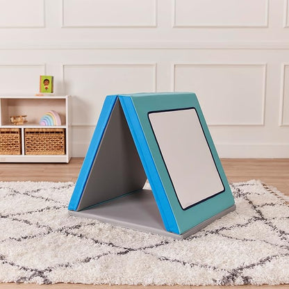 ECR4Kids SoftZone Folding Floor Mirror, Sensory Toy, Contemporary