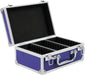 Ursae Minoris Elite Blue Aluminum Box with Handle for 30 Certified or Certified-Style Coin Holders NGC, PCGS, ANACS, Elite, Lighthouse, BCW