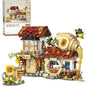 Mini Bricks Honey Workshop Building Blocks, Simulation Architecture Toy for Girls and Boys Ages 6+ - Gift Easter, Birthday, Christmas (1242 PCS)