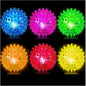 Light Up Sensory Balls - Sensory Toys for Kids with Autism Toys for Kids 3-4 5-7 8-12 Gifts for Teen Boys Girls Spiky Fidget Stress Balls Glow in The Dark Novelty Noisemaker Toys for Parties Favors