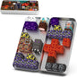 Magnetic Building Blocks Travel Toys, Age 3+ STEM Toy with Portable Tin Compatible with Magnetic Tiles, Ideal for Open Boy Ages 4-8 Holiday Birthday Easter Gifts
