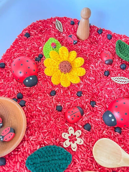 Kids Sensory bins Montessori sensory bin, sensory toys, Sensory bins, Sensory Bin For Preschoolers (Ladybug)