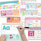 Hadley Designs ABC Tracing Books for Kids Ages 3-5, Dry Erase Writing Practice for Kids Age 3-5, Preschool Workbooks Age 3-4, Alphabet Letter Tracing Book for Toddlers Preschool Learning Activities