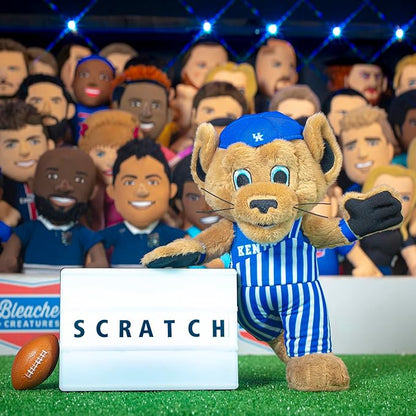 Bleacher Creatures Kentucky Wildcats Scratch 10" Mascot Plush Figure - A Mascot for Play or Display