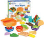 Learning Resources New Sprouts Taco Night - Kitchen Pretend Play Food for Kids, Grocery Store Accessories, Gifts for Boys and Girls, Ages 18 Months+,28 Pieces