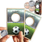 Coinhole Desktop Coin Bouncing Party Game Set | Tabletop Cornhole Board Game | Small Cornhole Travel Game Includes Coins