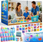 Crafts Kits Toys - Birthday Gifts for Girls & Boys 6-12, 25 Molds 20 Colors Magic Water Elf Toy Kit, Aqua Fairy Water Gel Kit for Kids, DIY Squishy Maker, Make Your Own Water Pets