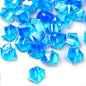 TeeLiy 150 PCS Acrylic Blue Crushed Ice Rock Crystals Treasure Gem Plastic Fake Ice for Vase Fillers Decoration, Table Scatters, Event, Wedding, Arts & Crafts, Home Birthday Decoration