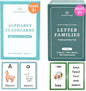 ABC Flashcards & 750 Phonics Words | Ages 4-7 | Preschool Kindergarten Reading Kit | 200 Premium Brainstrong Flash Cards