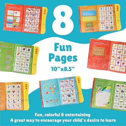 Preschool Learning Activities Book: Educational Toys for Toddlers 1-3, Toddler Learning Toys, Kids Books 3-5 - Ideal Learning Toys for 4 Year Old Boys & Girls