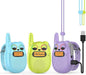 Qniglo Kids Walkie Talkies Rechargeable, Gifts for 3-12 Year Old Girls & Boys, Walkie Talkies with FM Radio, Adventure Camping Games, Best Christmas & Birthday Toys - 3 Pack