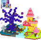 Magnetic Blocks Building Cubes, Magnetic Tiles Kids Montessori Sensory Toys & Games for 3 4 5 6 7 8 9 10 11 12 13 Year Old Boys Girls, Kids Toddler Halloween Decorations Party Favors Birthday Gifts