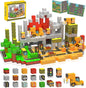 138PCS Magnetic Blocks - Magnetic Building Blocks Magnet Block Cubes Construction Set, STEM Sensory Stacking Toys for Kids Boys Girls Ages 3 4 5 6 7 8-12 Holiday Christmas Birthday Gifts