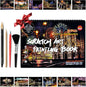 Scratch Art Book for Adults,Scratch Painting Foil for Adults，Scratch and Sketch City Landmarks Books,Colorful City Series Scratch Art 12 Pas by Iskueal(Milan Cathedral)