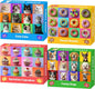 4 Packs 100 Piece Puzzles for Kids Ages 4-6 6-8 8-10, Dogs Cats Cupcakes Donuts Educational Jigsaw Puzzles, Kids Puzzles 4-6 Gifts for Girls Boys