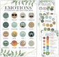 Hadley Designs Feelings Chart For Kids Ages 4-8 - Emotions Chart For Toddlers 3-5, Counseling Feelings Posters For Classroom Calming Corner, Social Emotional Learning Posters, Greenery Classroom Decor