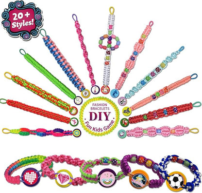 Coiinala Friendship Bracelet Making Kit for Girls, DIY Bracelets Maker Jewelry String Braiding Set Toys - Best Gifts Ideas Arts and Crafts String Maker for Kids Age 7 8 9 10 11 12 Year Old, Blue