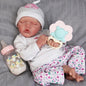 Newborn Baby Doll 20-Inch Sleeping Realistic Baby Dolls Full Body Soft Vinyl Baby Doll Girls Adorable Real Life Baby Dolls with Clothes and Toy Accessories for Kids Age 3+