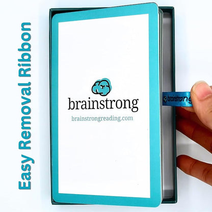 250 Phonics Words - Step 1 - Short Vowels | Learn to Read Kinder/1st Grade | Ages 5-7 | Brainstrong Letter Families Premium 50 Flashcards