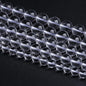 10MM 38PCS Natural Clear White Crystal Quartz Gemstone 3A Grade Round Loose Beads for Jewelry Making DIY Bracelet 1 Strand 15''