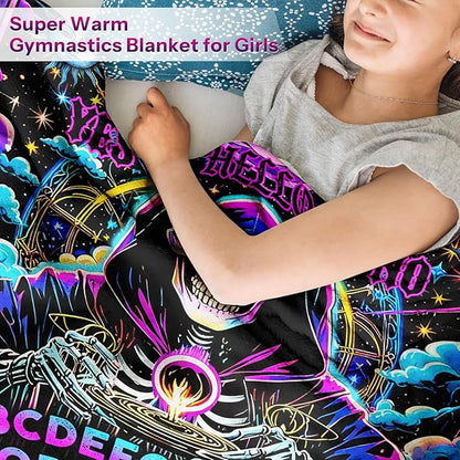 Halloween Skull Blanket Gift, Goth Horror Spooky Blanket Present for Women, Gothic Divination Gifts for Witch, Halloween Christmas Birthday Gifts, Soft Cozy Throw Blankets for Lounging， 50"x60"