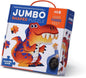 Crocodile Creek Above + Below 48-Piece Jigsaw Floor Puzzle - Fun Floor Puzzles for Kids Ages 4-8, Jumbo Dinosaur