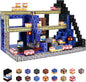 Aleath Magnetic Blocks Building Toys for Kids: 100PCS Magnet Cubes Trains Set - Kids Toys for Christmas Birthday Gifts - 0.8 inch Magnetic Blocks for Boys & Girls 3+