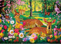 300 Piece Puzzles for Adults,Forest Deer Jigsaw Puzzle 300 Pieces,Interlock Perfectly Letter on Back No Dust,Fun and Challenging Puzzle for Family Time,Relaxing Gift for Adults,Kids,Seniors,20.5 x15in