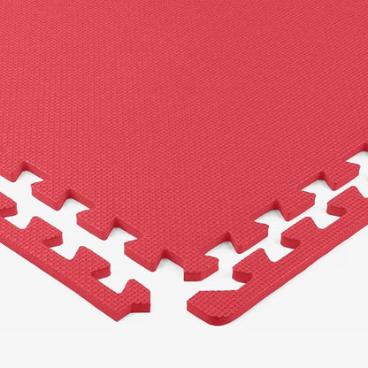 Flooring Inc's 1/2" Soft Non-Toxic Baby Play Mat, Toddler Playmat, Colorful Puzzle PlayMat, Floor Mats for Kids & Babies, EVA Foam Interlocking Tiles for Nursery & Playroom | Blue, 50 Tiles, 200 Sq/Ft