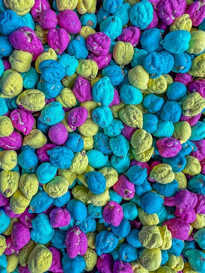 Colored Chickpeas for Sensory Play and Sensory Bins - Many Different Seasonal Colors (2 Cups, Summer 3)