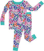 Little Sleepies Two-Piece Pajama Set for Boys & Girls, Soft Viscose from Bamboo Toddler Pajamas for Kids, Family Matching PJs