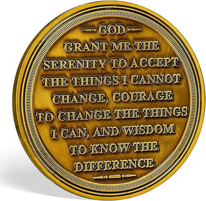 Animal Series Sobriety Coin (Triangular Eagle)
