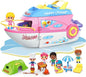 iPlay, iLearn Boat Dollhouse Playset for Girls 3-5, Kids Pretend Play Doll House Set W/ Cruise Ship, Dolls, Camping Accessories, Birthday Gifts for 4 5 6 Year Olds Children Toddlers