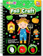 pigipigi Art Craft Activity for Kids: Foil Art Farm DIY Toy Kit, No Mess Creative Travel Supply Set, Idea Birthday Christmas Valentine Gift for Girl Boy Children 3 4 5 6 7 8 9 Year Old