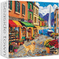 PICKFORU Seaside Puzzles for Adults - 1000 Pieces, Vintage Beach & Small Town Holiday Puzzles as Wall Decor