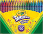 Crayola Twistables Colored Pencil Set (50ct), Stocking Stuffer for Kids & Teens, No Sharpen Colored Pencils For Kids Coloring Books, Drawing & Sketching, 4+