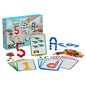 PLUS PLUS - Learn to Build ABC & 123 - 400 Pieces, 40 Flash Cards - Construction Building STEM / STEAM Toy, Interlocking Mini Puzzle Blocks for Kids