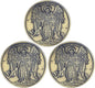 The Archangel Michael Challenge Coin Religious Coin Christian Collectible Psalm 91:10-11 (Pack of 3)