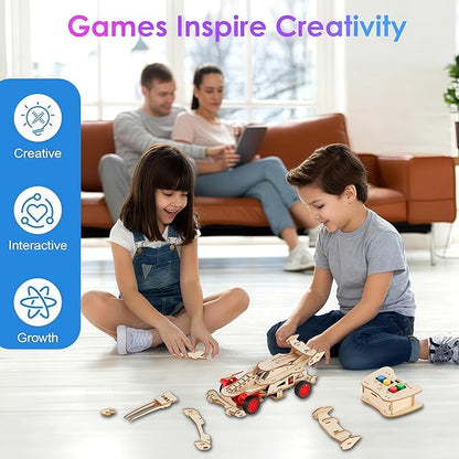 STEM Toys for Boys 8-12, Remote Control F1 Car STEM Building Kit for Kids, 3D Puzzle Science Kits Gift for Boys & Girls Age 8-14 | Birthday Gift Ideas for 8,9,10,11,12,13,14 Year Old Kids